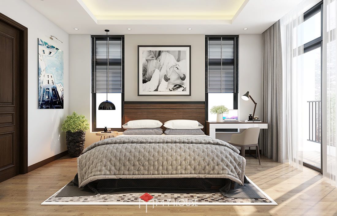 Thiết kế phòng ngủ theo phong cách tân cổ điển