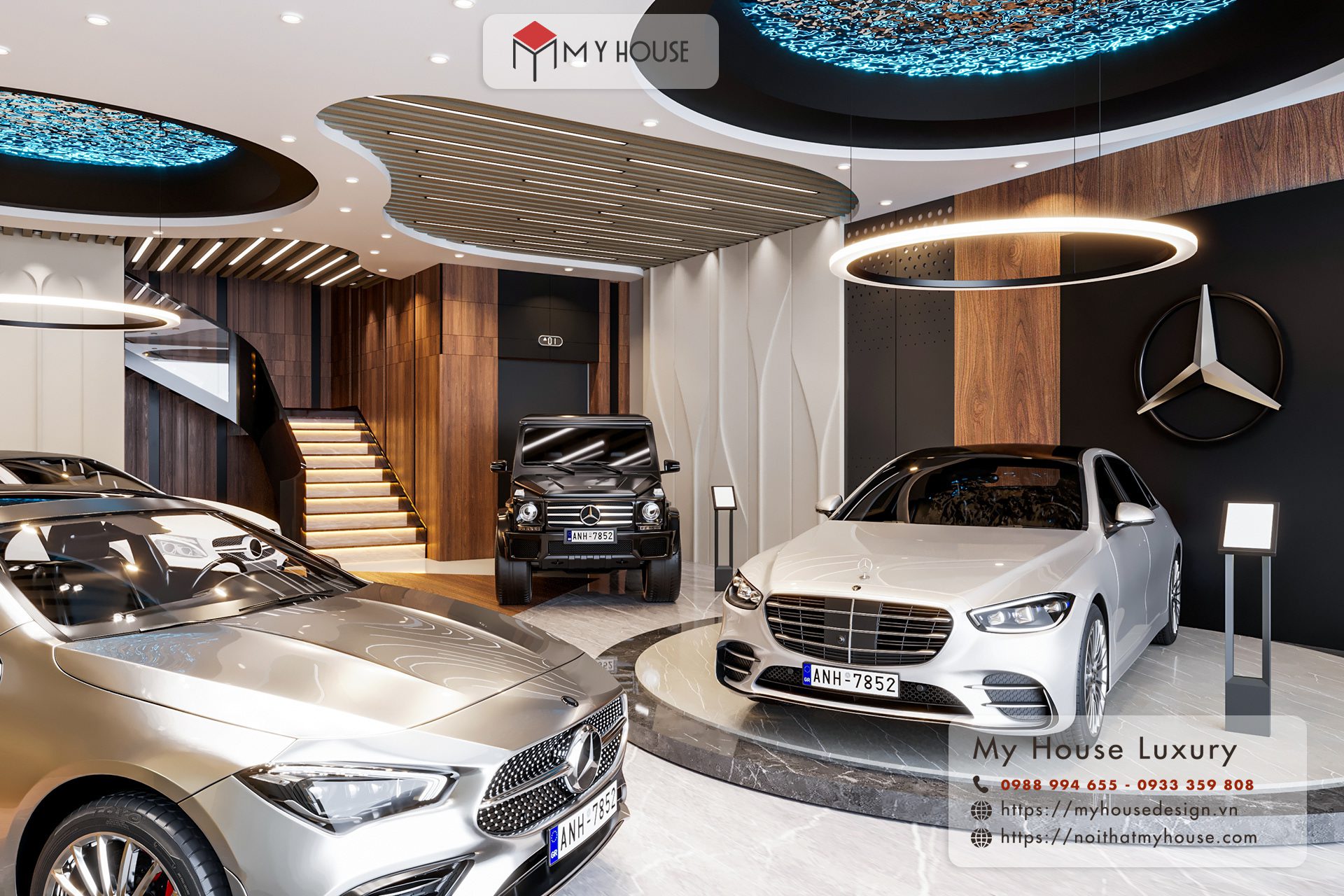 thiết kế nội thất showroom 19